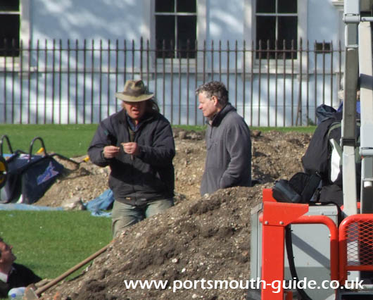 Time Team on Governors Green Portsmouth