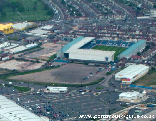Portsmouth FC From The Air