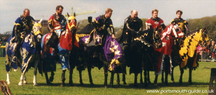 Jousting Display During The Lord Mayors Show