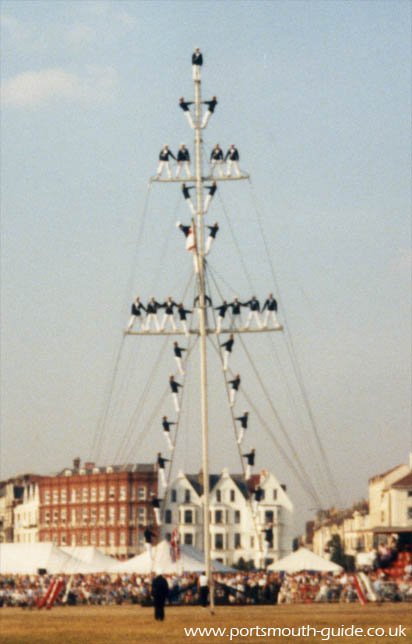 Mast Manning Display Southsea Common