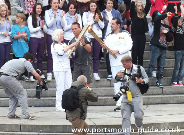 Olympic Torch Relay Portsmouth